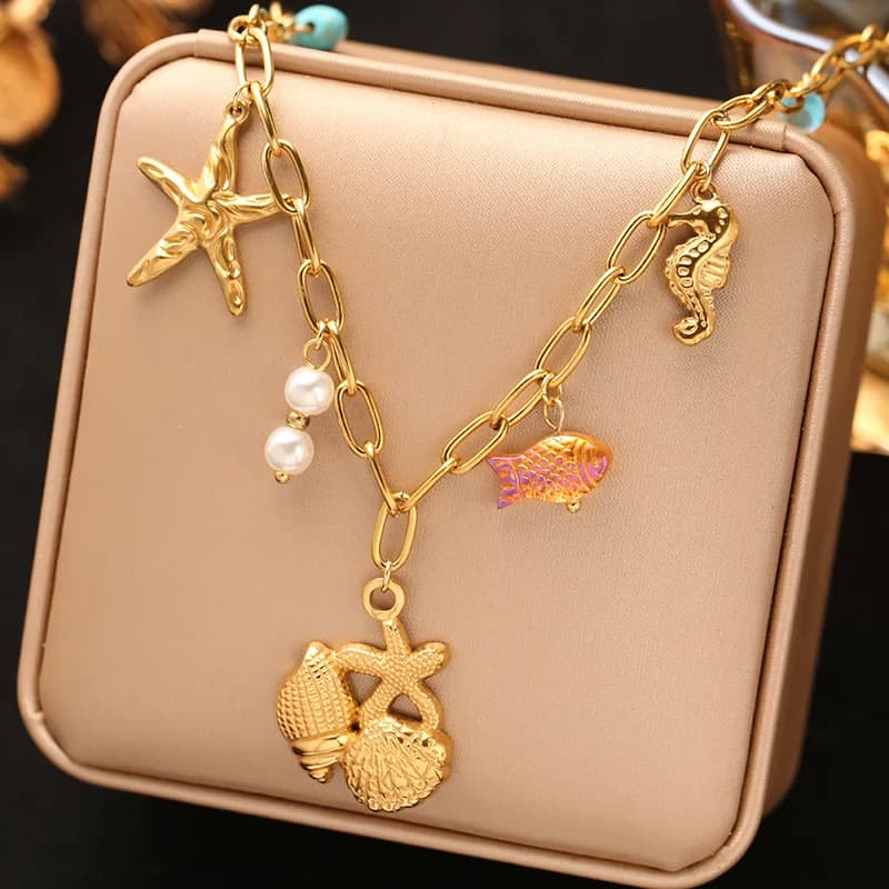 Collana con Pendente Ciliegia Peperoncino