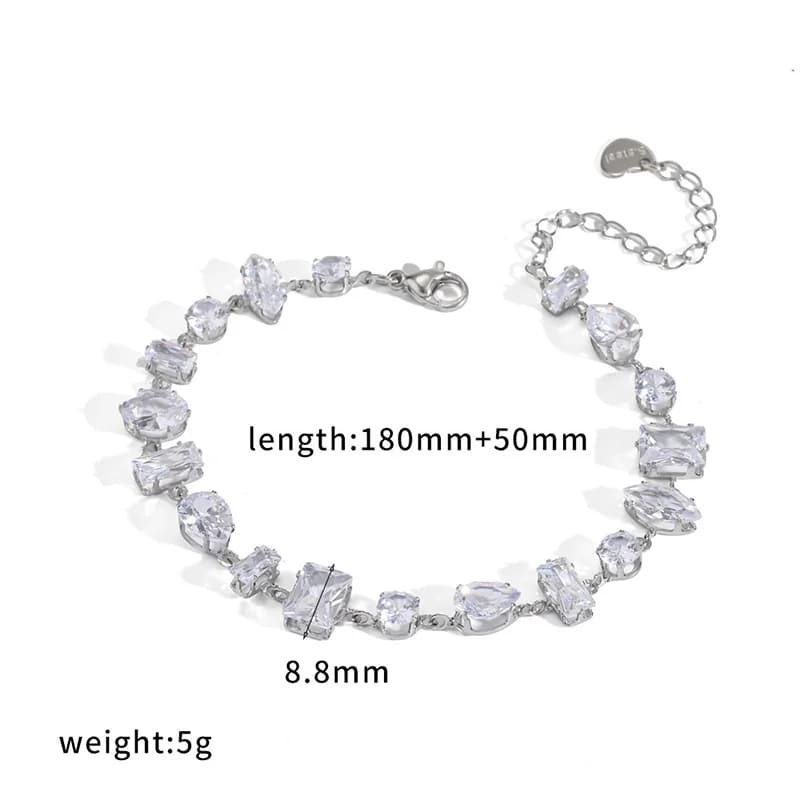 Bracciale catena con sfere metalliche testurizzate