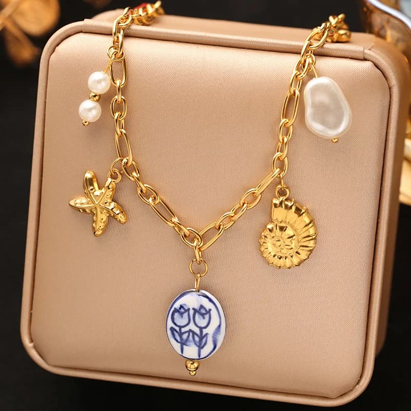 Collana con Pendente Ciliegia Peperoncino