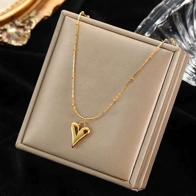 Collana con Ciondolo Stella Marina, Sole e Conchiglia di Perla, Oro