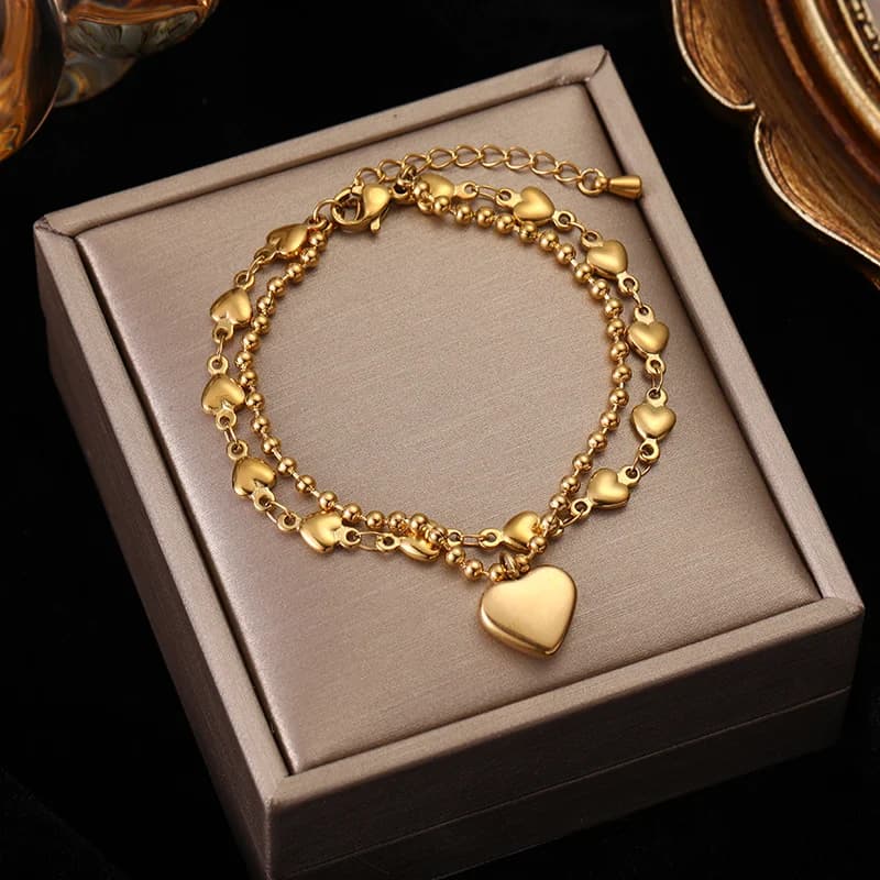 Bracciale a Catena con Farfalla in Zirconia Cubica