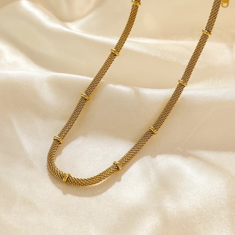 Collana Choker a Catena Antiruggine
